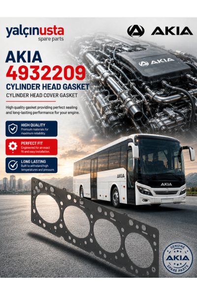 AKIA ORIGINAL.4932209-CYLINDER HEAD GASKET AKIA BUS