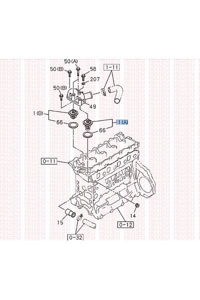 ISUZU (OR�J�NAL).897300789351-TERMOSTAT (A) (82�C) OR�J�NAL ISUZU NPR66