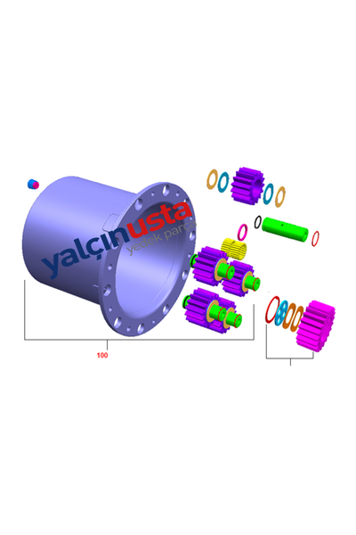 FUWA.BB400A01 (JC467R515AA)-DEFRANSYEL CER KAZAN (FUWA DEFRANSYEL) FORD (TRUCKS)