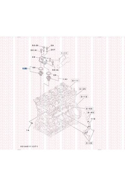 ISUZU (OR�J�NAL).897300787351-TERMOSTAT (B) (85�C) OR�J�NAL ISUZU NPR66-NPR71-NPR75-NQR70-NQR75-TURKUAZ