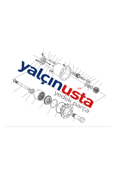 MERITOR.4532 (914532)-DFERANSYEL SEKMAN (GNE DL) FORD (TRUCKS)-VOLVO (TRUCKS)