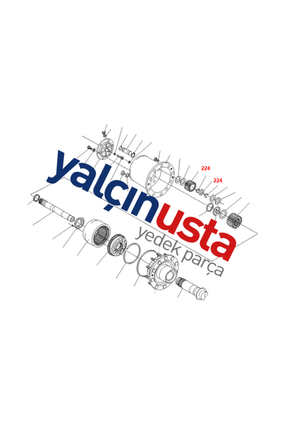 MERITOR.2387 (1522387)-SLNDR MASURA (DEFRANSYEL) FORD (TRUCKS)