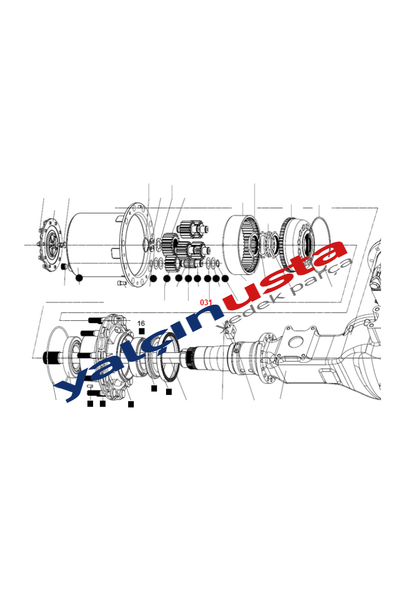 FUWA.GC0042B00 (FC464A007AA)-DEFRANS�YEL CER RONDELA (FUWA DEFRANS�YEL) FORD (TRUCKS)
