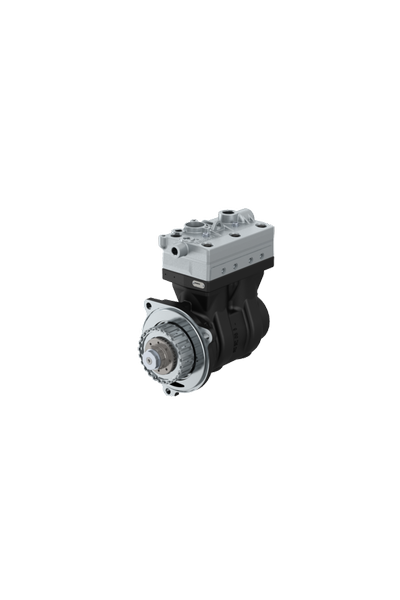 WABCO.9125140130-KOMPRES�R KOMPLE (��FT S�L�ND�R) (KAVRAMALI) VOLVO (FH-FM SER�)-RENAULT (DXI 11-13) (EURO 5-6 MOTOR)