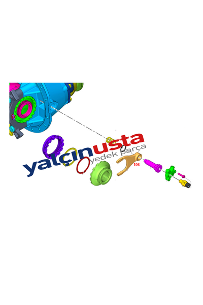 FUWA.2SBF0049M06 (FC464045AA)-DEFRANSYEL ATAL (FUWA DEFRANSYEL) FORD (TRUCKS)