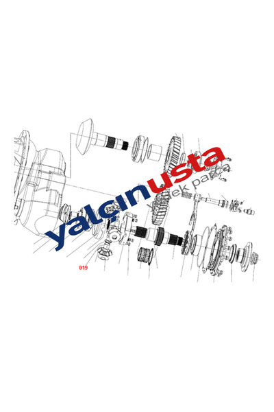 FUWA.AP0048B03 (FC464291AA)-DEFRANSYEL ARA BUR (FUWA DEFRANSYEL) FORD (TRUCKS)