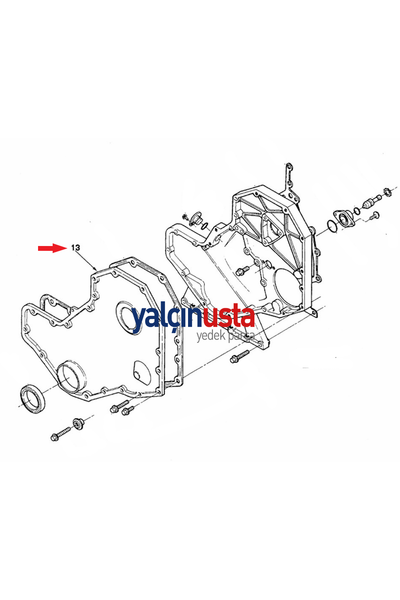 CUMMINS ORIGINAL.3903794-COVER GEAR CUMMINS ENG�NE