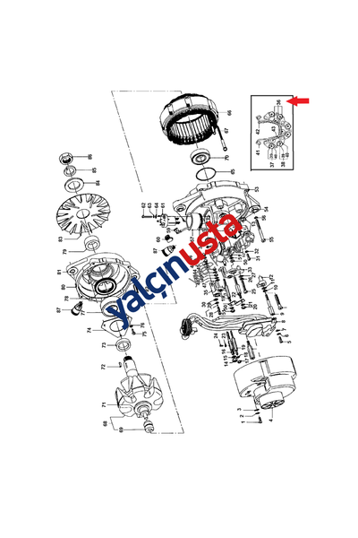 BMC ORIGINAL.9P908684-TABLE DIODE BMC BUS