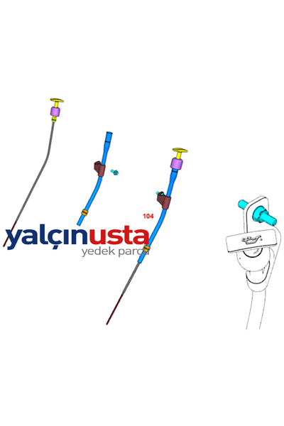 FORD OTOSAN (OR�J�NAL).5C466B667BA (T142166)-MOTOR YA� SEV�YE �UBUK OR�J�NAL FORD TRUCKS