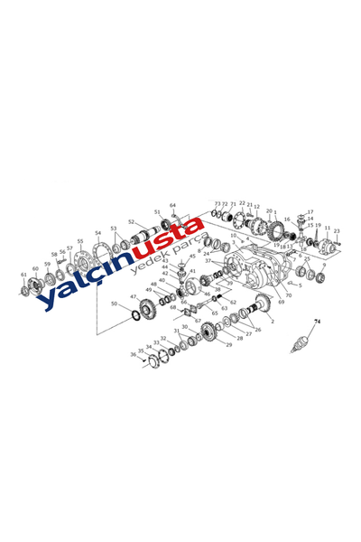 MERITOR.3297C1485-�N D�FERANS�YEL G�R�� M�L (VOLVO T�P) FORD (TRUCKS)-DAF (TRUCKS)-RENAULT (TRUCKS)-IVECO (TRUCKS)