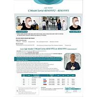 Ege 4016 FFP3 Maske 25 Adet Tek Tek Paketli