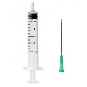 Set �nject T�pset - 2ml Ye�il U�lu Enjekt�r - 350 Adet 21G