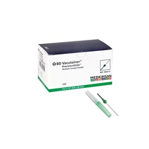 B.D VACUTA�NER KAN ALMA ��NES� 21 G YE��L 100 ADET