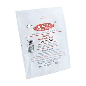 STER�L PAMUKLU PED 10 CM*15 CM