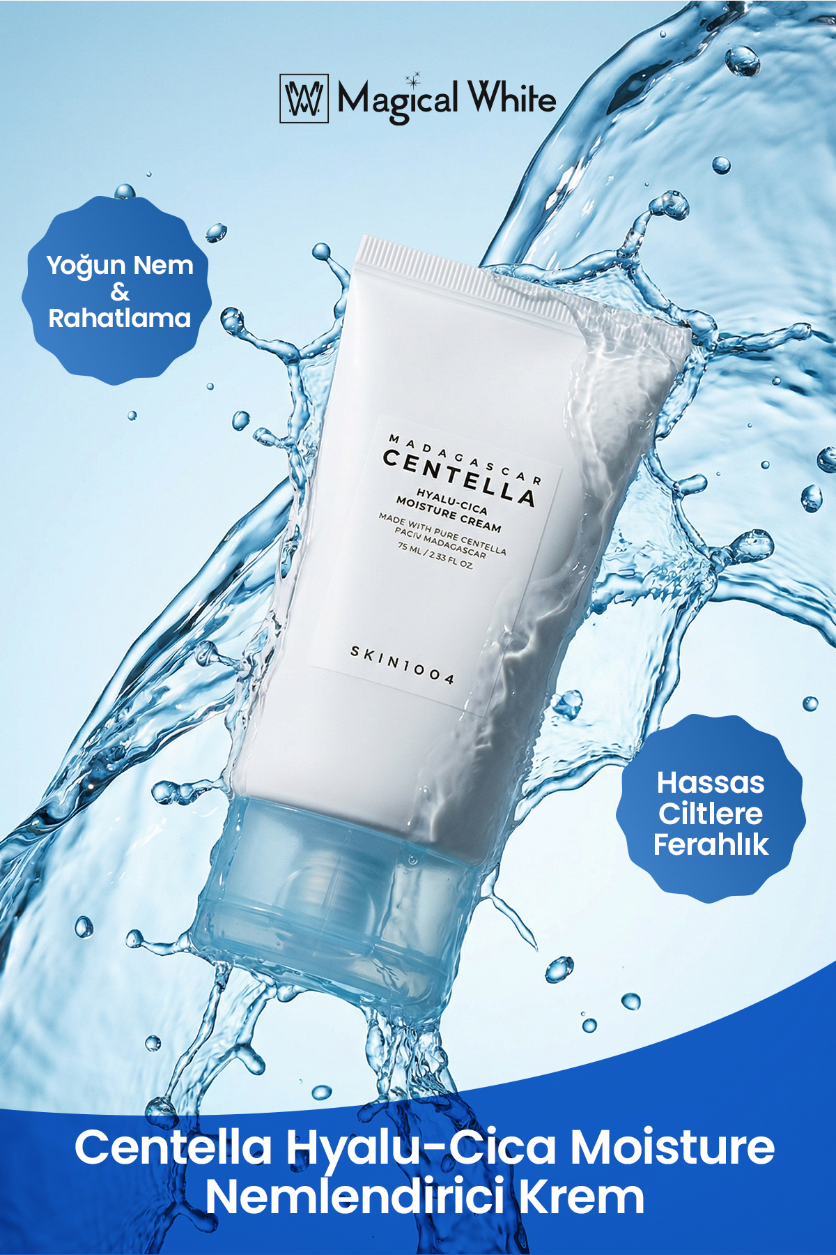 Skin1004 Madagascar Centella Hyalu-Cica Nemlendirici Krem 75ml