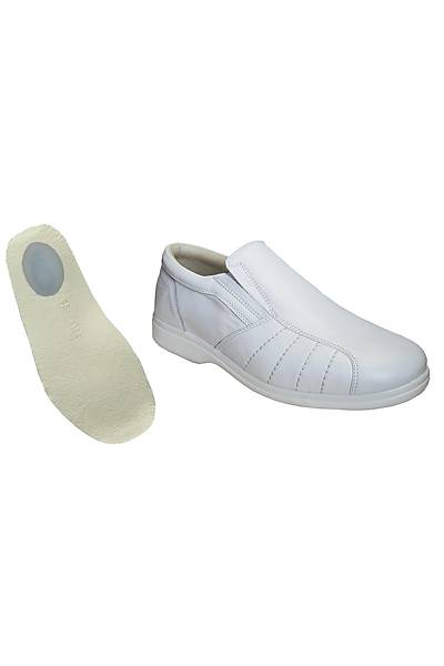 Erkek Topuk Dikeni Ayakkabısı Beyaz EPTA53B