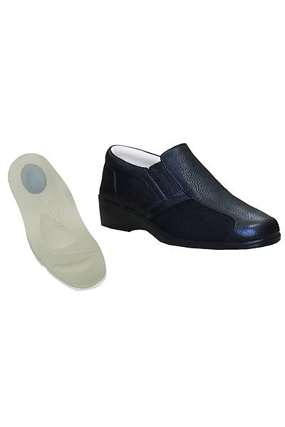 Topuk Dikeni Ayakkabısı Yazlık Modeli Siyah EPTYA04S (Silikon Epin Tabanlık)