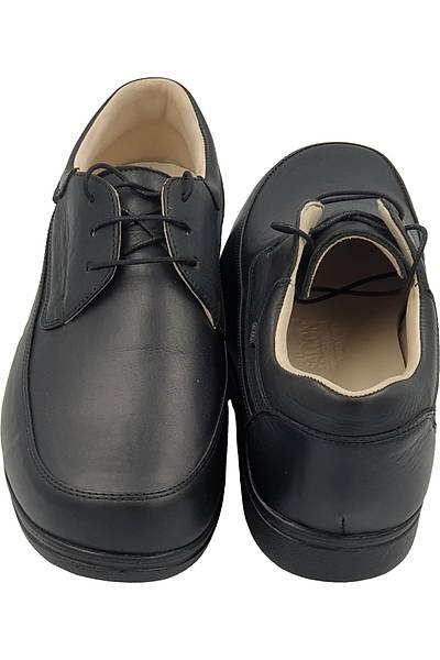 Mevsimlik Diyabet Ayakkabısı Erkek Siyah OD52S