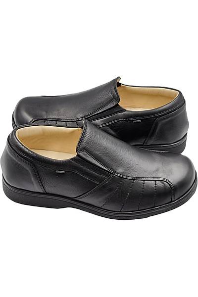 Diyabet Ayakkabs Medikal Erkek Siyah OD53S