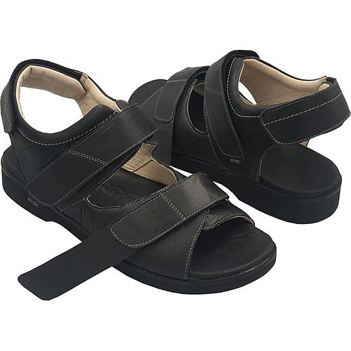 Geni� Ayaklar ��in Diyabet Sandaleti Erkek ODS110S