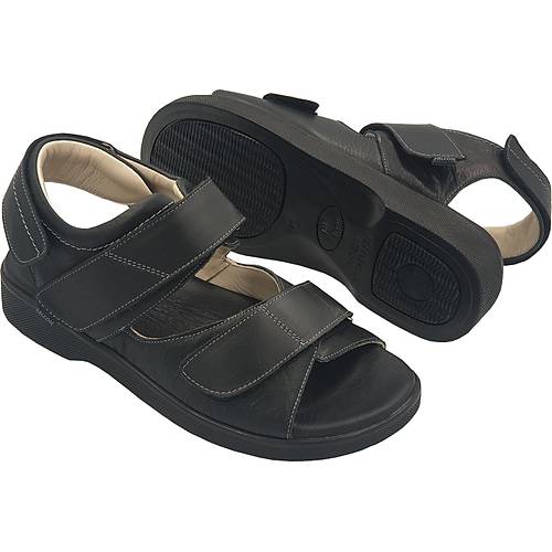 Geni� Ayaklar ��in Diyabet Sandaleti Erkek ODS110S