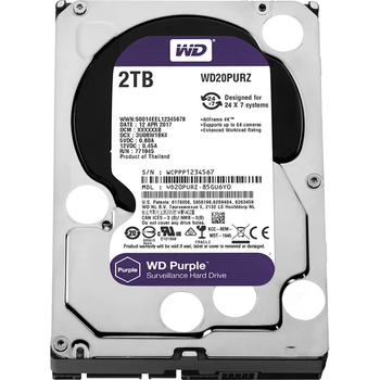 WD Purple 2TB 3,5
