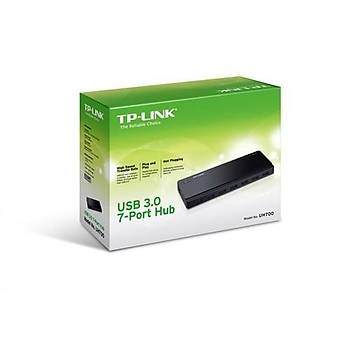 TP-LINK UH700 7-Port 5Gbps 12V/2.5A Güç Adaptörü USB 3.0 Çoklayýcý