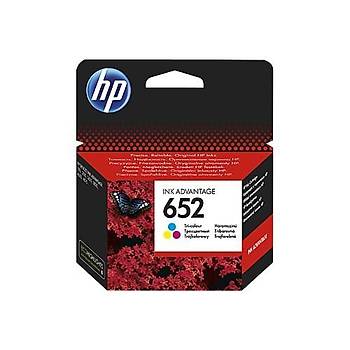 HP 652 Renkli Mrekkep Kartuu F6V24AE