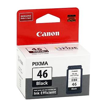 Canon PG-46 Siyah Mrekkep Kartuu