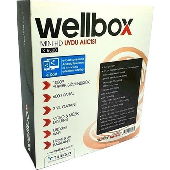 WELLBOX X5000 MN HD UYDU ALICI