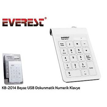 Everest Numerik Kep Pad kb-2014 Beyaz