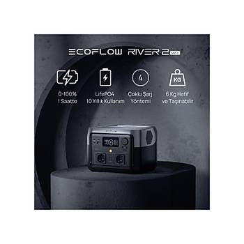 ECOFLOW RIVER 2 MAX 512WH TAINABLR G STASYONU