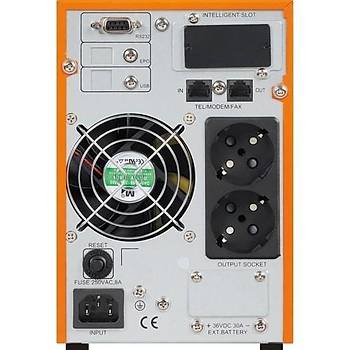 Makelsan P.pack 1KVA 2x 9AH Online Ups