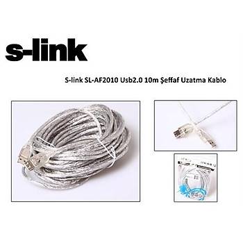 S-Link Sl-Af2010 S-Lnk 10 Metre Usb 2.0 effaf Uzatma Kablosu