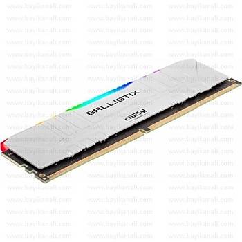 Ballistix 16GB RGB 3200MHz BL16G32C16U4WL Soutuculu, DDR4, CL16,White