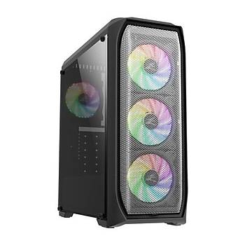 Zalman N5MF 600W ATX Mid Tower 4 RGB Fanl Kasa