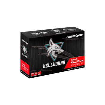 Powercolor Hellhound AMD Radeon RX 6600 XT 8GB 128BIT GDDR6 AXRX 6600 XT 8GBD6-3DHL/OC