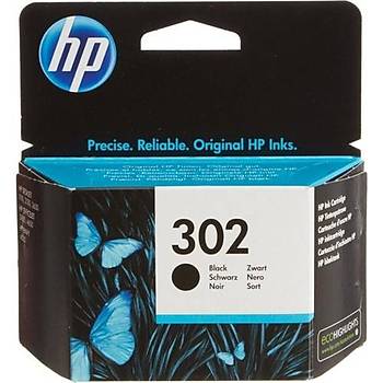 Hp 302 Siyah Mrekkep Kartuu F6U66Ae