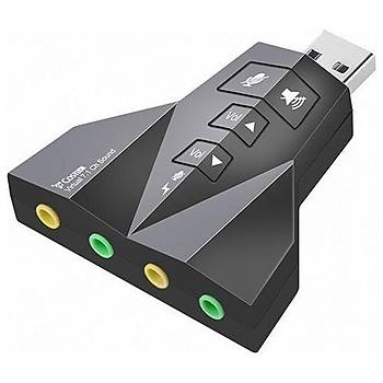 S-Lnk Hy-U710 Usb 2.0 Ses Kart 7.1 Dual Channel