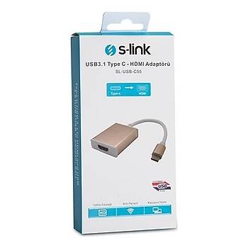 S-link SL-USB-C55 Type-C to Hdmi Adaptr