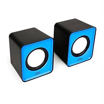Hiper Ms-10M 1+1 Mini Usb Mavi Hoparlr