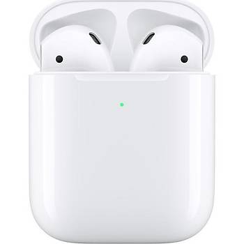 Apple AirPods Bluetooth Kulaklýk ve Kablosuz Þarj Kutusu