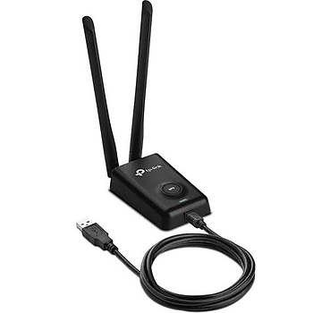 TP-LINK TL-WN8200ND 300 Mbps N Kablosuz 2x5dBi Deðiþtirilebilir Antenli WPS/Soft AP Yüksek Kazanýmlý USB Adaptör