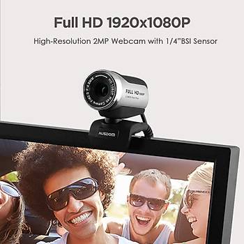 AUSDOM FHD Webcam 1920x1080P, AW615