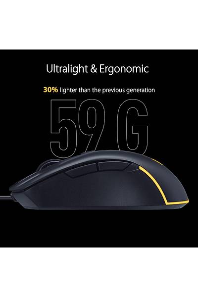 ASUS TUF GAMING M3 GEN II 8000 DPI KABLOLU MOUSE