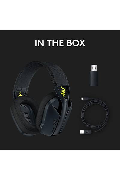 Logitech G435 Ultra-light Wireless Bluetooth Gaming Headset - Black