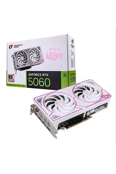 COLORFUL iGame RTX 5060 Ultra W 8GB GDDR7 128Bit (DUO OC 8GB-V) Ekran Kart�