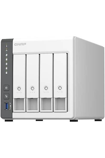 QNAP TS-433-4G-US 4 Bay NAS with Quad-core Processor, 4 GB DDR4 RAM and 2.5GbE Network