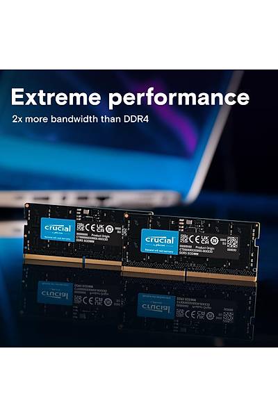 Crucial 48GB (2x24GB) 5600MHz DDR5 CT2K24G56C46S5