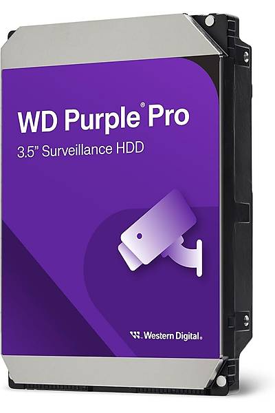 Western Digital 12TB WD Purple Pro Surveillance Internal Hard Drive HDD - SATA 6 Gb/s, 512 MB Cache, 3.5